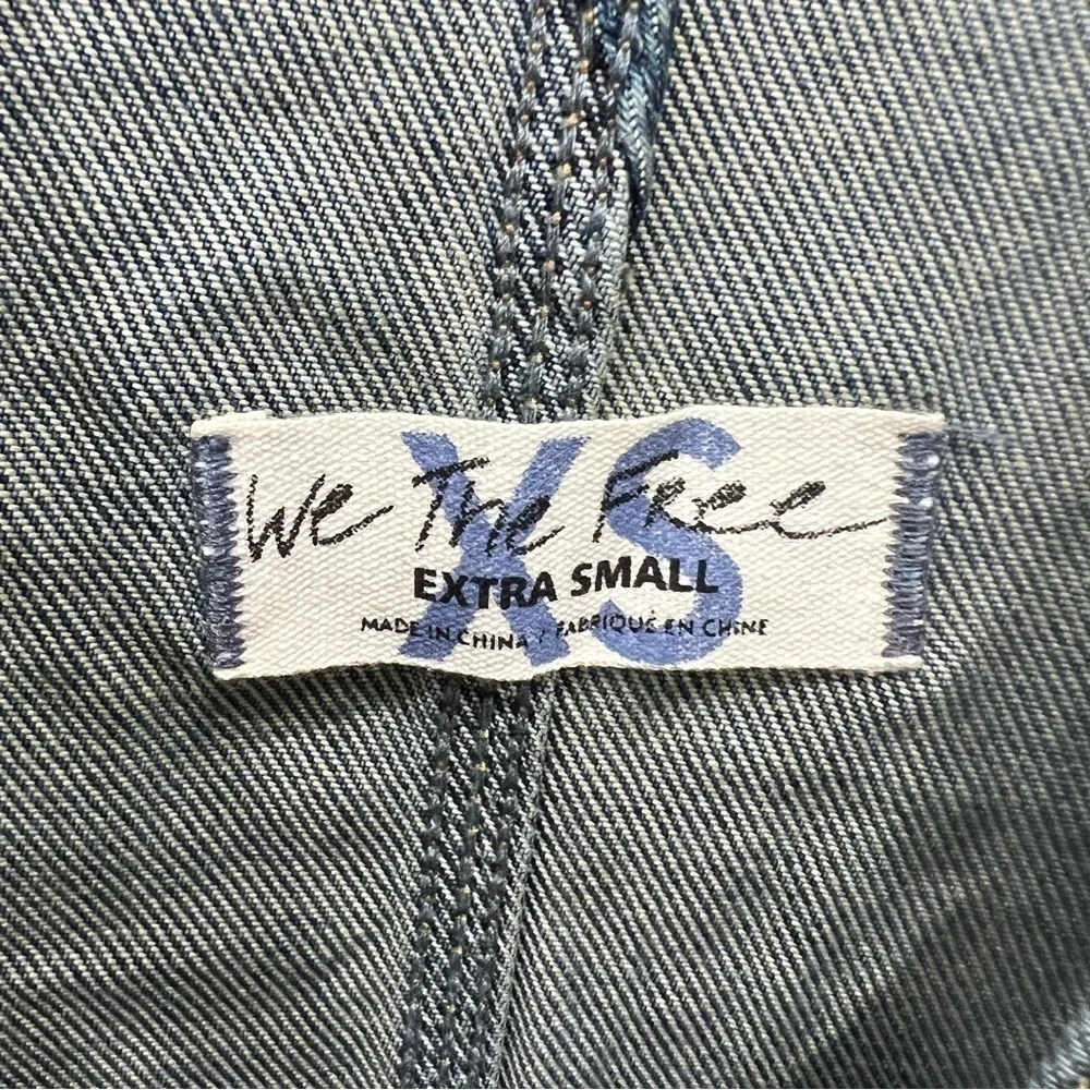 We The Free Overall Skirtall Denim Women’s Size XS NEW